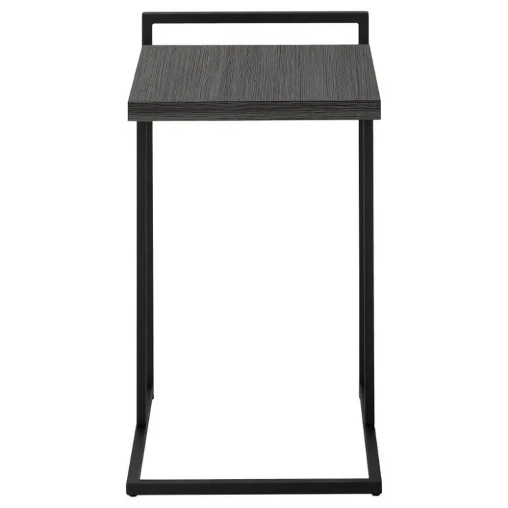 Monarch Side table / c table - thick-panel top / wide / rectangular - 25"h - / b - Grey Hot
