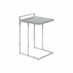 Monarch Side table / c table - thick-panel top / wide / rectangular - 25