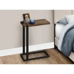 Monarch Side table / c table - thick-panel top / rectangular - 25