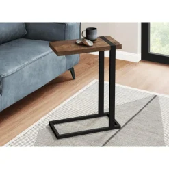Monarch Side table / c table - thick-panel top / rectangular - 25