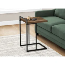 Monarch Side table / c table - thick-panel top / wide / rectangular - 25"h - re - Brown Outlet