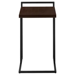 Monarch Side table / c table - thick-panel top / wide / rectangular - 25"h - - Espresso Online