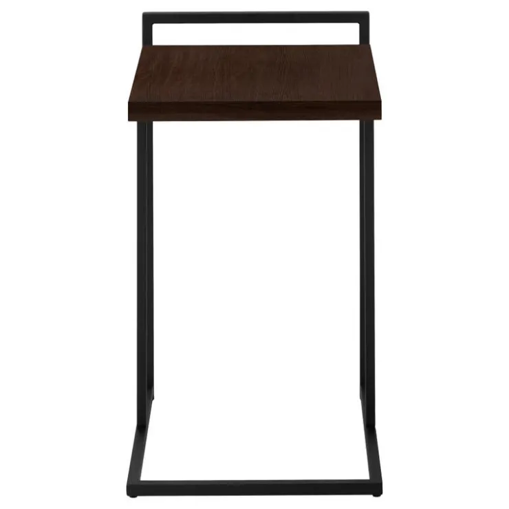 Monarch Side table / c table - thick-panel top / wide / rectangular - 25"h - - Espresso Online