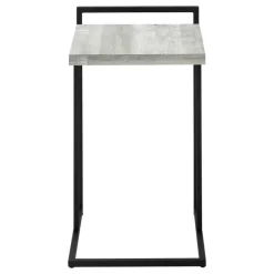 Monarch Side table / c table - thick-panel top / wide / rectangular - 25