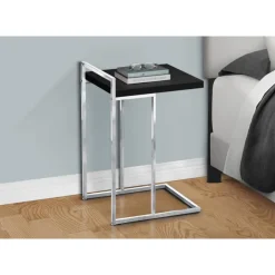 Monarch Side table / c table - thick-panel top / wide / rectangular - 25