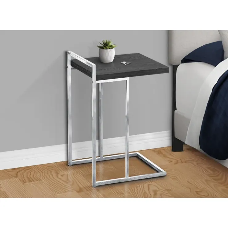Monarch Side table / c table - thick-panel top / wide / rectangular - 25"h - / c - Grey Sale