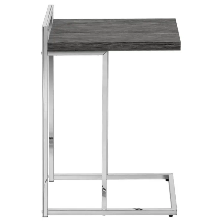 Monarch Side table / c table - thick-panel top / wide / rectangular - 25"h - / c - Grey Sale