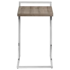 Monarch Side table / c table - thick-panel top / wide / rectangular - 25