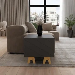 Nexera Side Table - grey Outlet