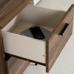 Meubles South Shore Side Table - South Shore Natural Walnut