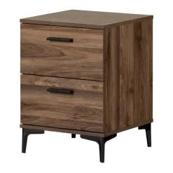 Meubles South Shore Side Table - South Shore Natural Walnut