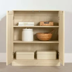 Meubles South Shore Sideboard - South Shore Bleached Oak New