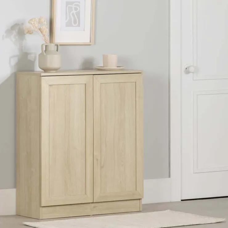 Meubles South Shore Sideboard - South Shore Bleached Oak New