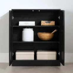 Meubles South Shore Sideboard - South Shore Black Oak Clearance