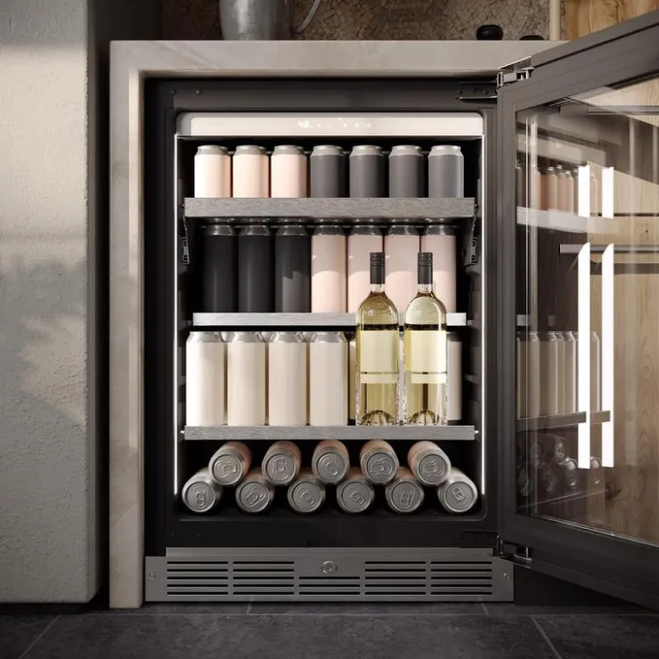 Danby SILHOUETTE 24″ Built-in Beverage Center 24" - SPRBC052D3SS Stainless Clearance