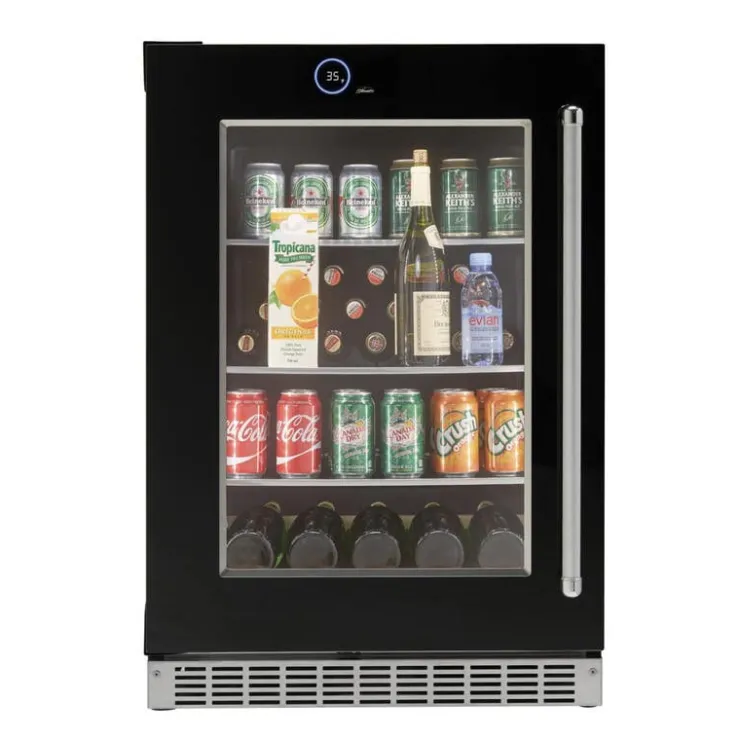 Danby SILHOUETTE 24″ Built-in Beverage Center 24" - SRVBC050L-SS Black Outlet