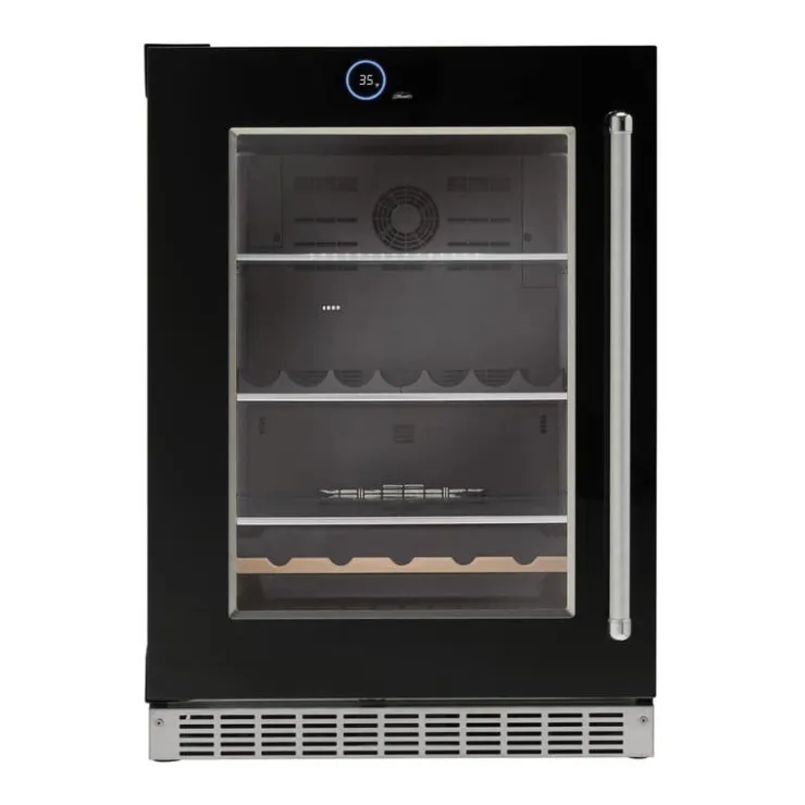 Danby SILHOUETTE 24″ Built-in Beverage Center 24" - SRVBC050L-SS Black Outlet