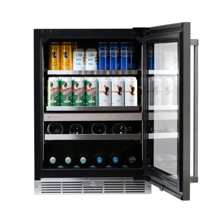 Danby SILHOUETTE 24″ Built-in Wine and Beverage Center 24" - SPRWBC052D3S Black Best