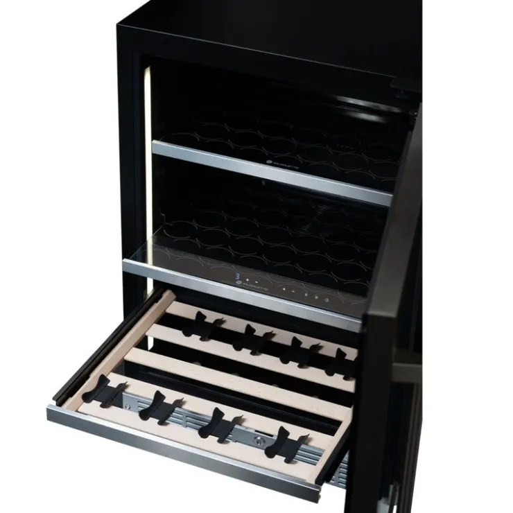 Danby SILHOUETTE 24″ Built-in Wine and Beverage Center 24" - SPRWBC052D3S Black Best