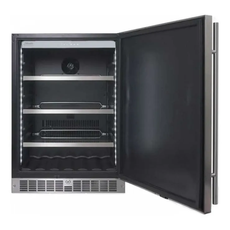 Danby SILHOUETTE 24 In 5,5 Cu ft Refrigerator Compact - SPRAR055D1SS Stainless Discount