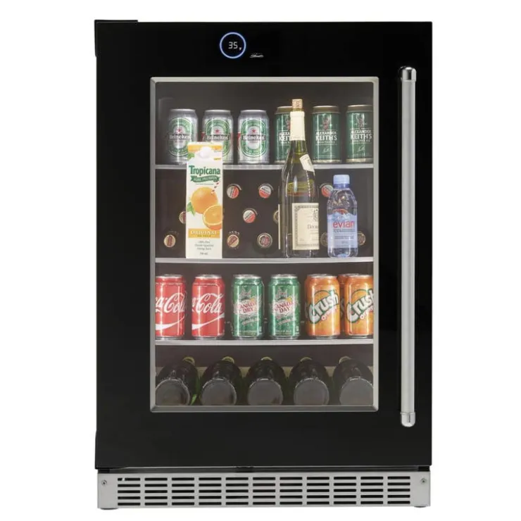 Danby SILHOUETTE Built-in Beverage Center 24 in 24" - SRVBC050L Black Clearance