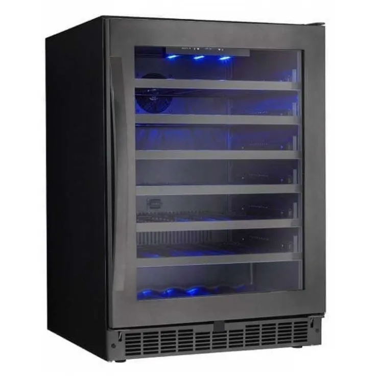 Danby SILHOUETTE Wine Cooler 24" - SSWC056D1B-S Black Stainless Sale