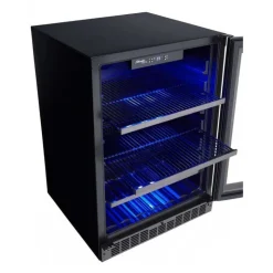 Danby SILHOUETTE Wine Cooler 24" - SSBC056D3B-S Black Stainless Best