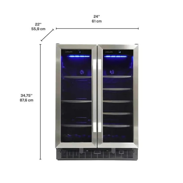 Danby SILHOUETTE Wine Cooler 24" - SBC051D1BSS Stainless New