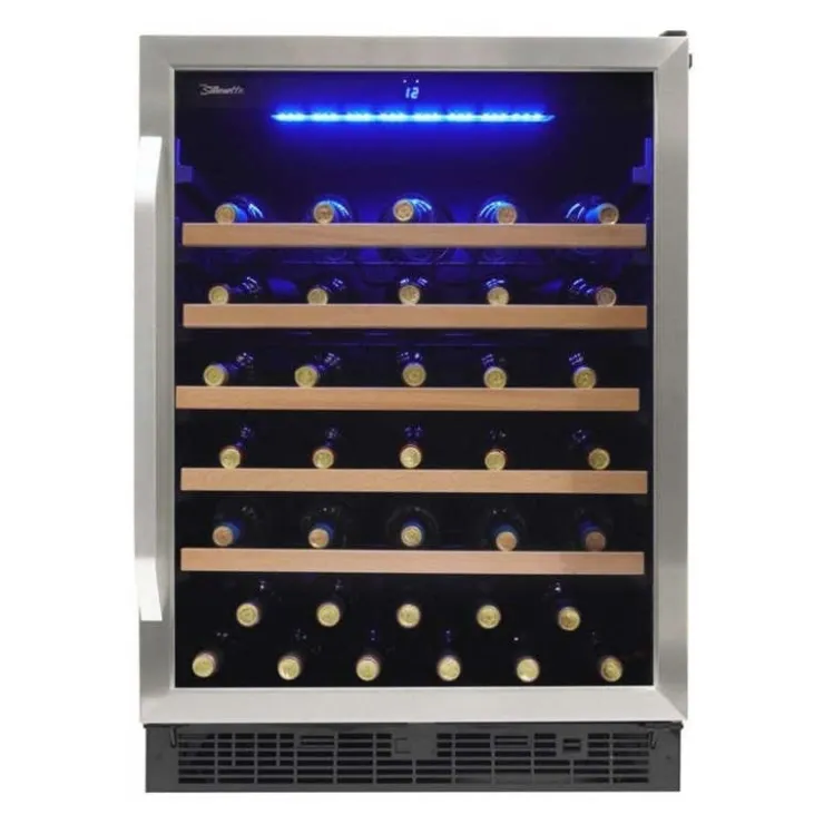 Danby SILHOUETTE Wine Cooler 24" - SWC057D1BSS Stainless Hot