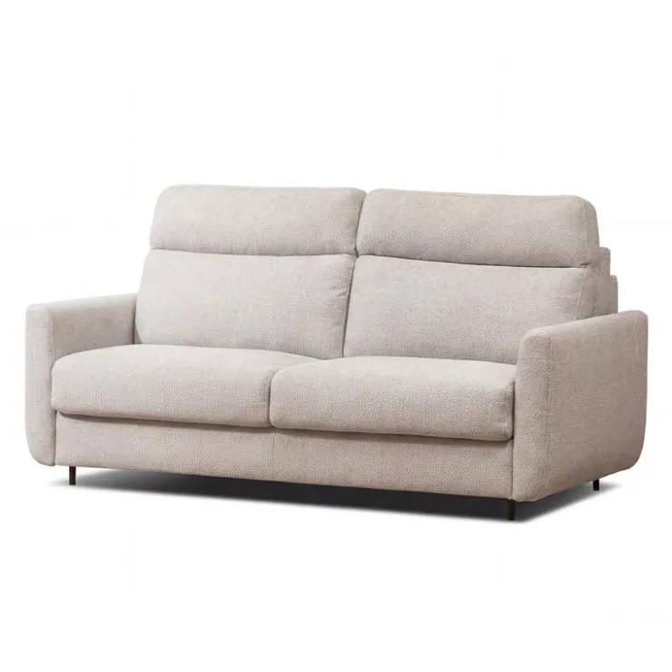 Sleeper Sofa with Steel Frame Cream Outlet