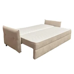 Sleeper Sofa with Storage - Beige Clearance