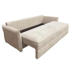 Sleeper Sofa with Storage - Beige Clearance