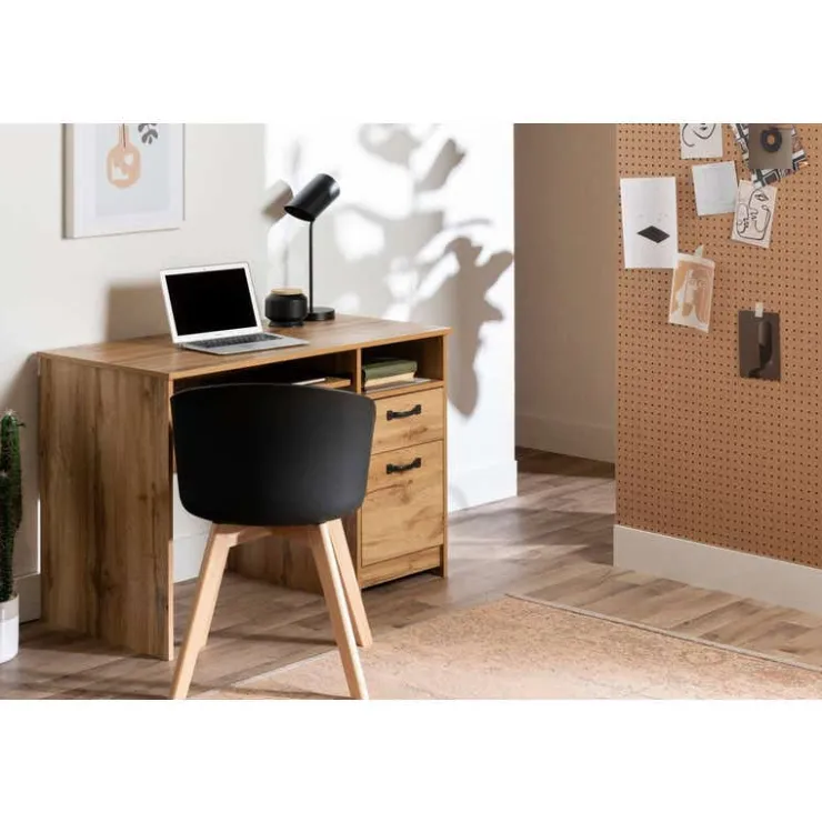 Meubles South Shore Small Computer Desk - South Shore NORDIK OAK