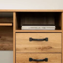 Meubles South Shore Small Computer Desk - South Shore NORDIK OAK