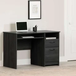 Meubles South Shore Small Computer Desk - South Shore GRAY OAK Hot