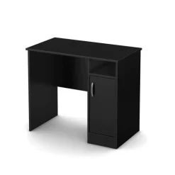 Meubles South Shore Small Desk - South Shore PURE BLACK Discount
