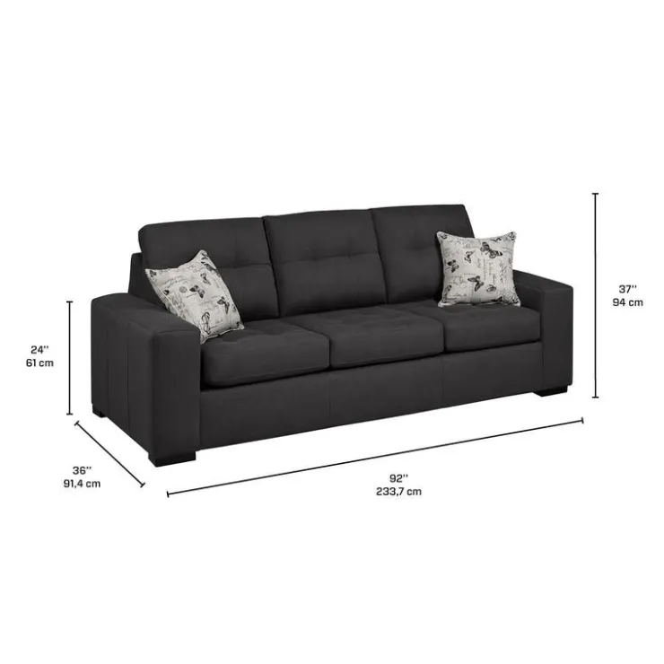 Sofa By Fancy Sofa PENNYLANE ANTHRA Hot