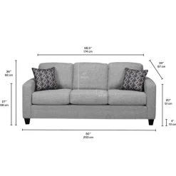 Sofa By Fancy Sofa - Grey Light grey Best