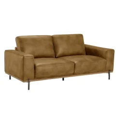 Sofa with Deep Seating - Brown Sale
