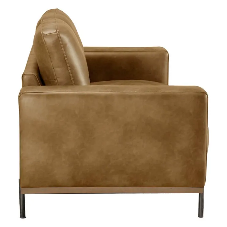 Sofa with Deep Seating - Brown Sale