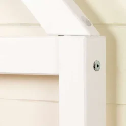 Meubles South Shore Solid Wood Bed With House Frame Headboard 39'' - South Shore Pure White New