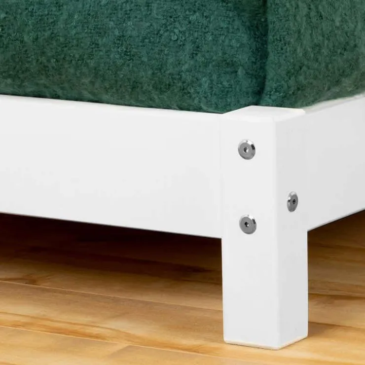 Meubles South Shore Solid Wood Bed With House Frame Headboard 39'' - South Shore Pure White New