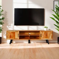 Solid Wood TV Stand - 70