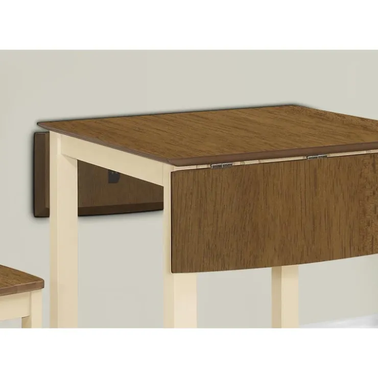 Monarch Square Extendable Dining Table 30" to 48" - Cream