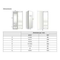 LG Steam Clothing Care System Mirror Best