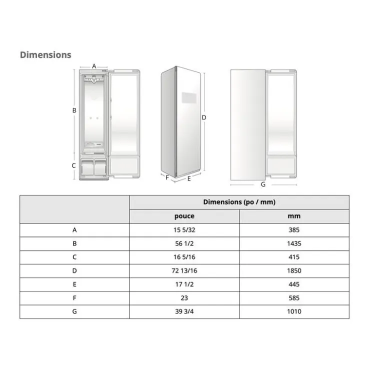 LG Steam Clothing Care System Mirror Best