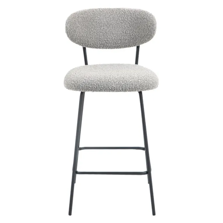 Stools (Set of 2) - Grey Light Grey Discount