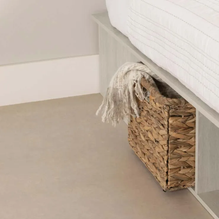 Meubles South Shore Storage Bed with Baskets (78") - South Shore White Outlet