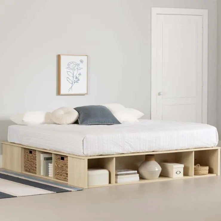 Meubles South Shore Storage Bed with Baskets (78") - South Shore Discount