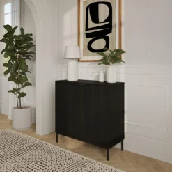 Nexera Storage Cabinet Black Online